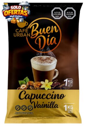 Recarga 1kg capuccino vainilla Recarga cafe 1 Kilo Capuccino Vainilla