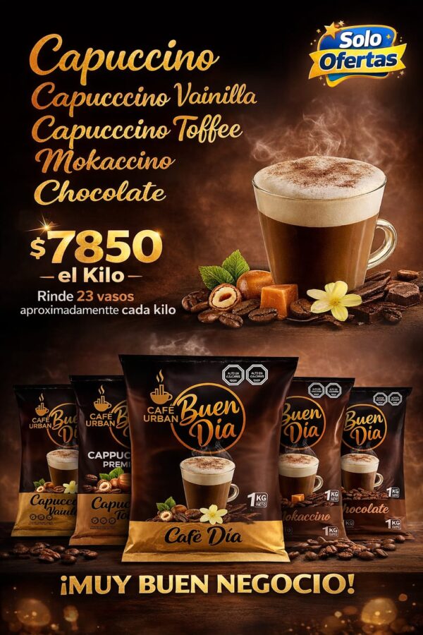 Recarga cappuccino premium 1 kilo