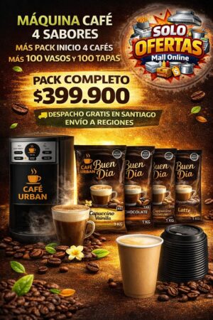 pack cafetera solo ofertas con logo Pack Inicio Cafetera