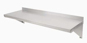 repisa acero Repisa Mural Acero Inoxidable 90x30cms